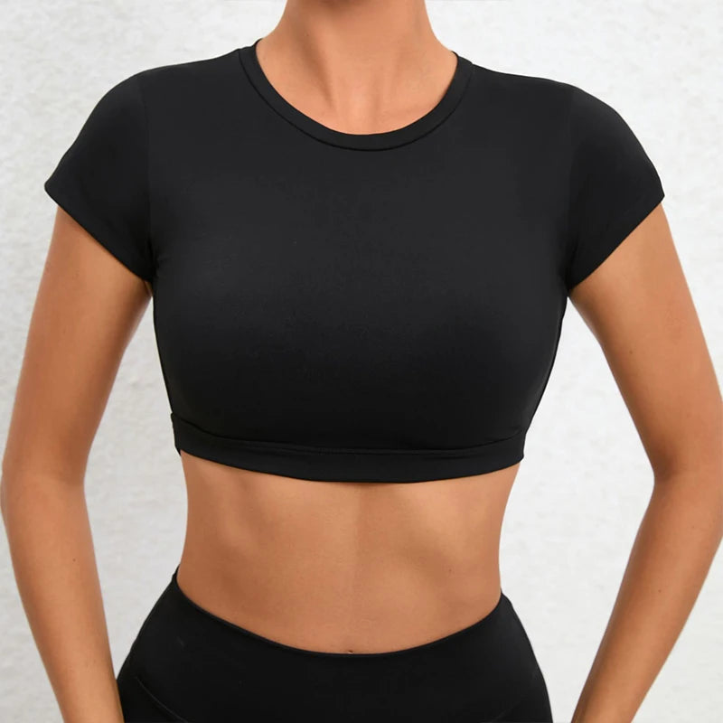 Open Back Women’s Crop Top