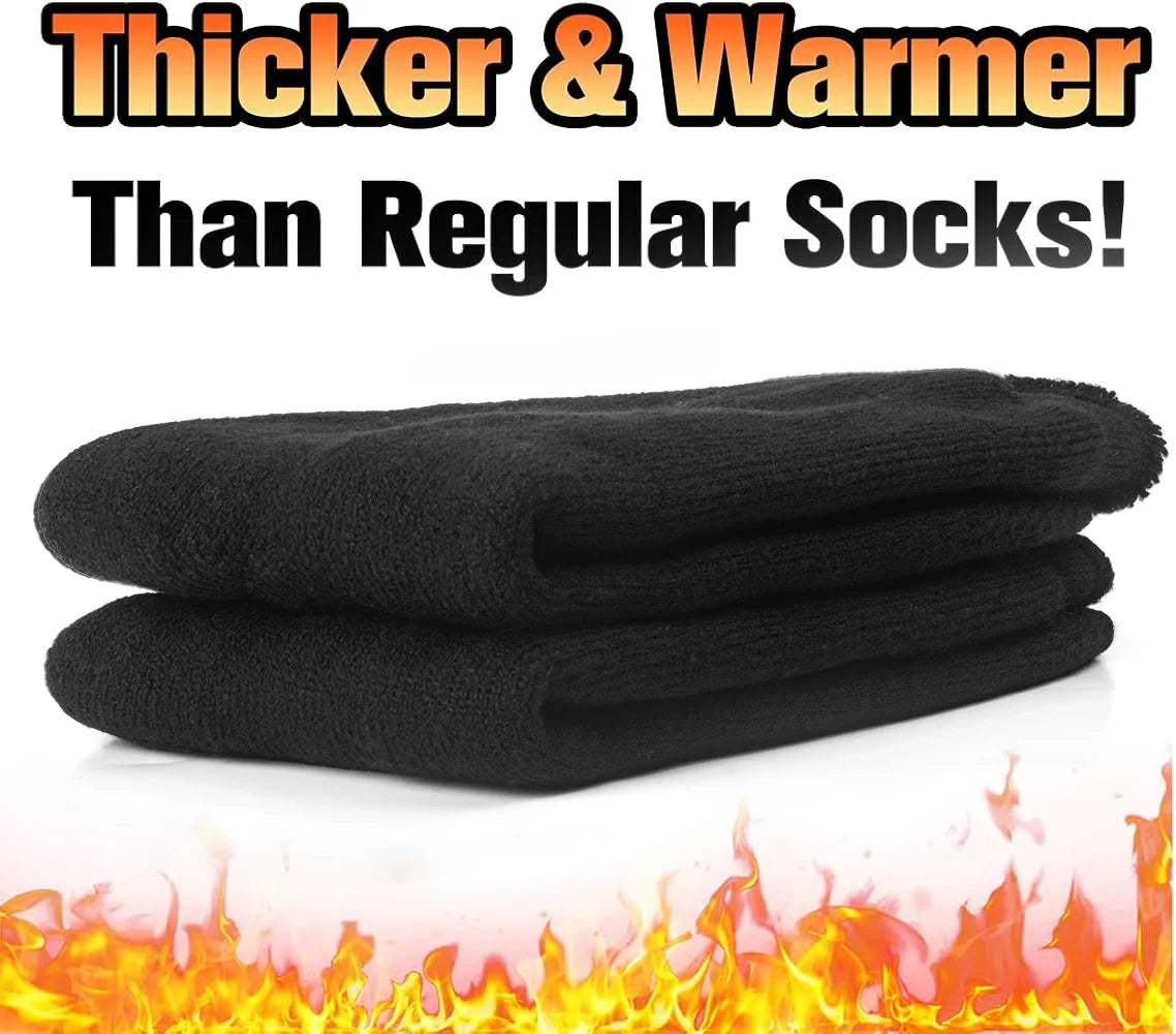 2 Pairs Pack Winter Thermal Socks For Men