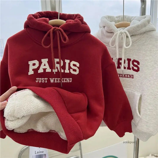 Childrens Fleece Lined Hoodie