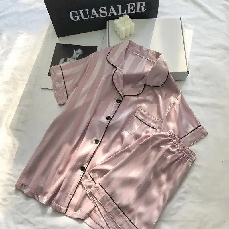 Satin Womens Pajama Set